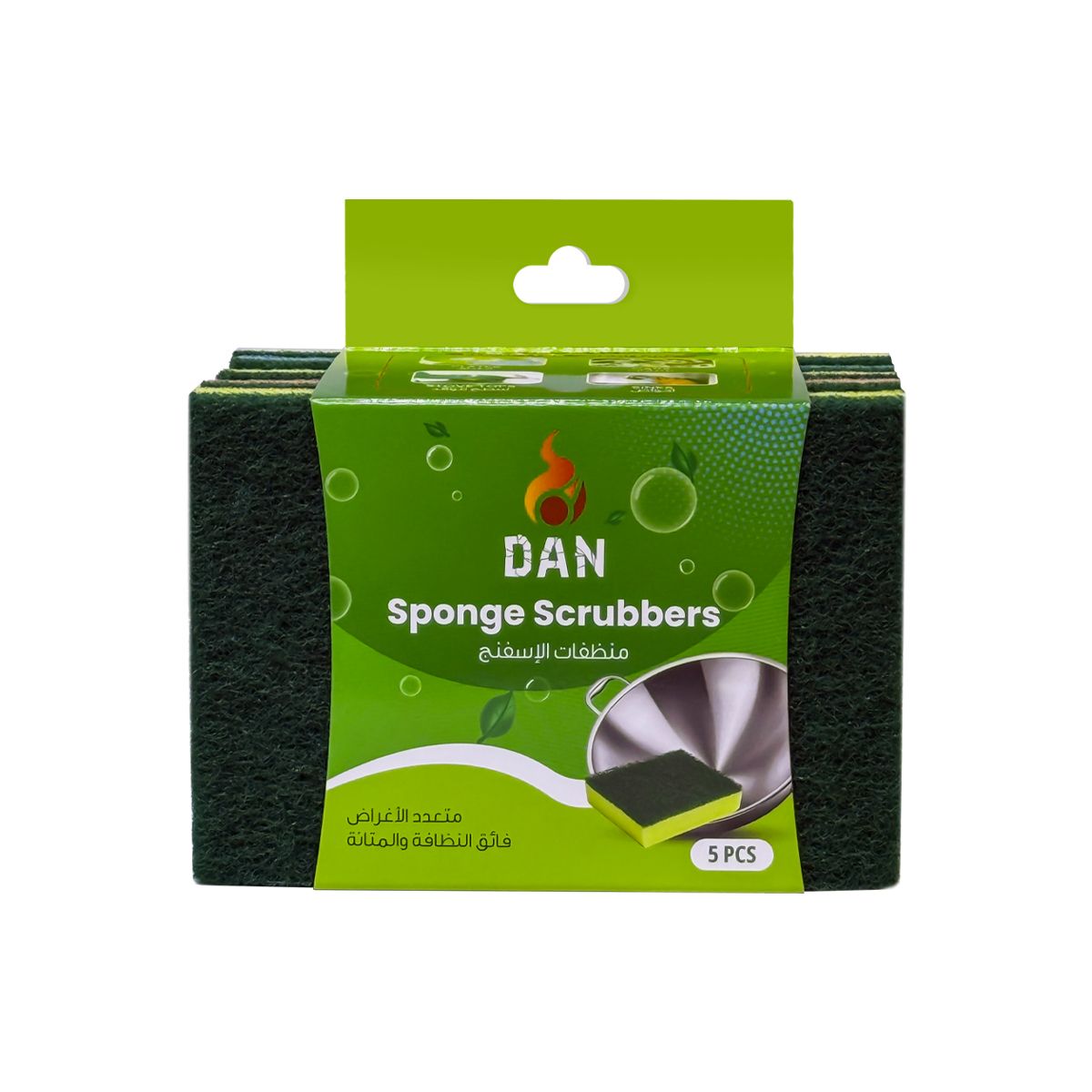 SPONGE SCRUBBERS -5PCS